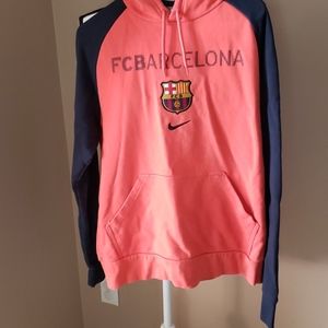 Nike Barcelona soccer hoodie